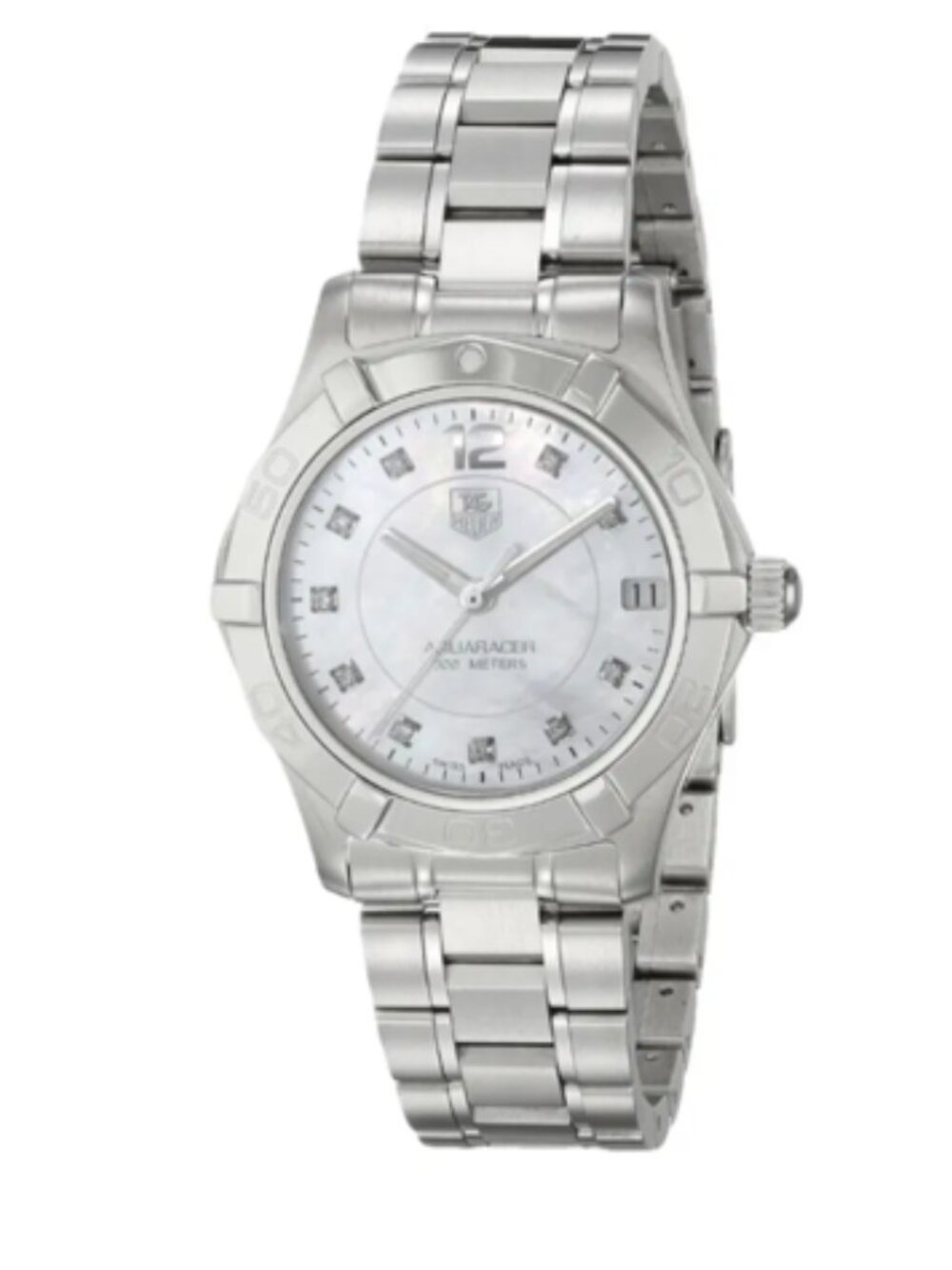 TAG Heuer Women's 32mm Aquaracer 300M Stainless Steel Watch w/ Diamond Markers